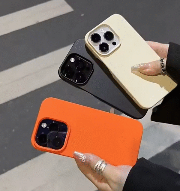 Fashion Soft Candy Liquid Silicone Phone Case