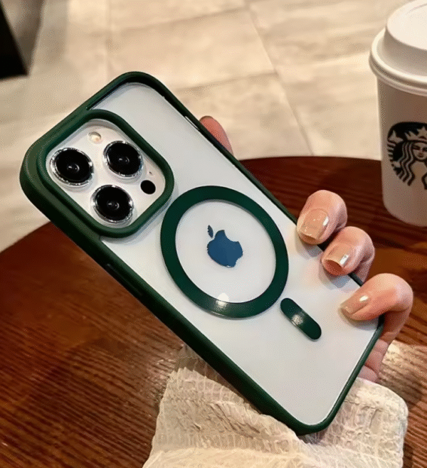 Luxury Transparent Magsafe Phone Case For iPhone